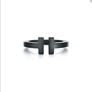 Tiffany T square ring